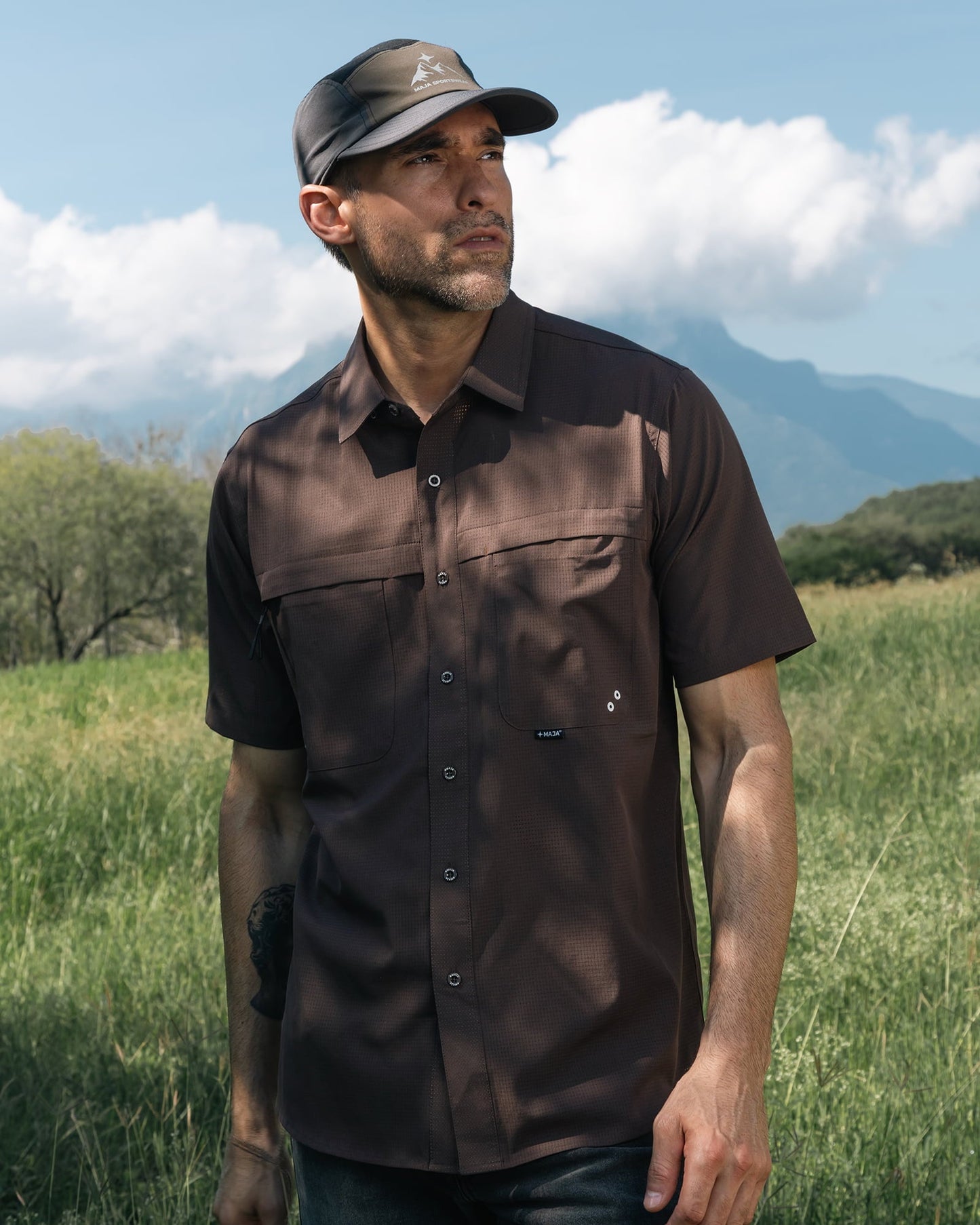 Gorra Panel Emblema Horizonte