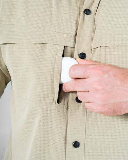 Camisa Fishing Outdoor Cherokee Manga Corta