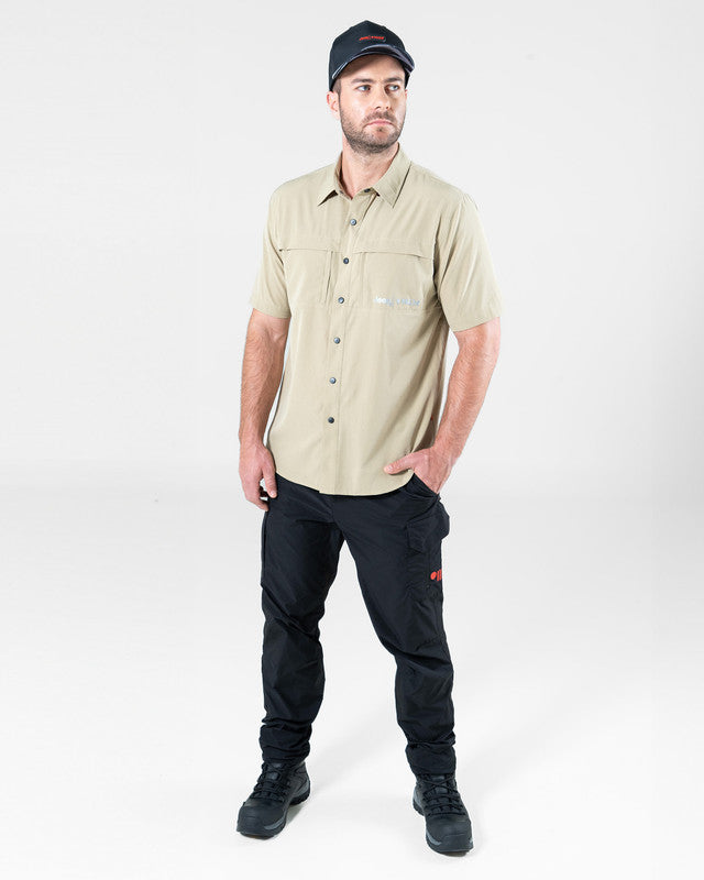 Camisa Fishing Outdoor Cherokee Manga Corta