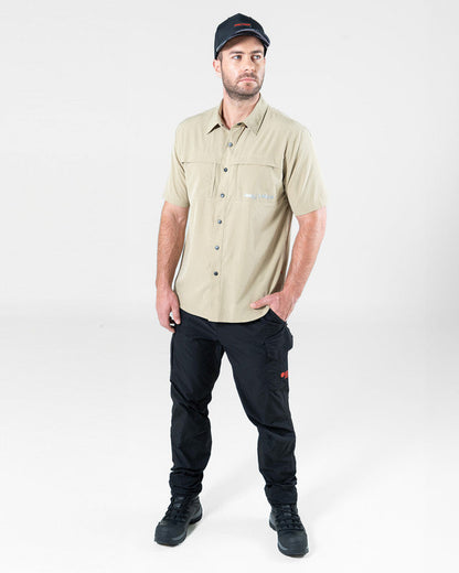 Camisa Fishing Outdoor Cherokee Manga Corta