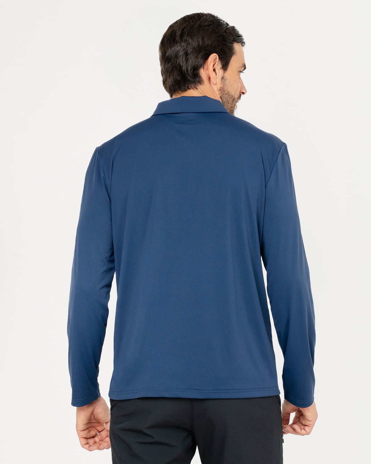 Playera Tipo Polo Obsidiana