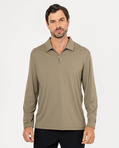 Playera Tipo Polo Obsidiana